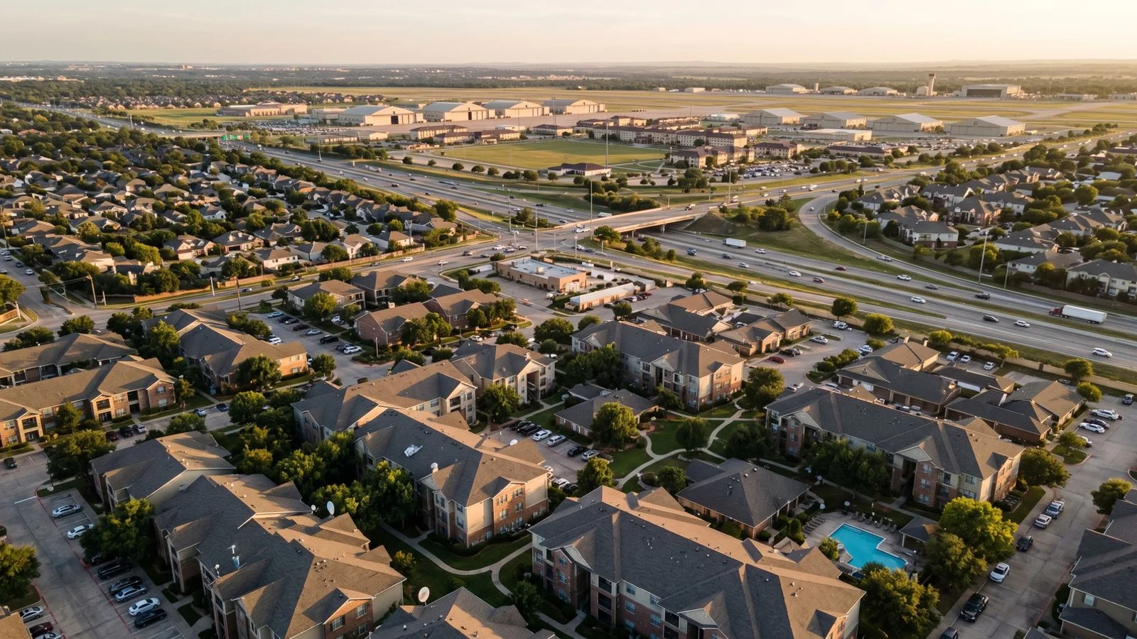 San Antonio apartment community near JBSA bases